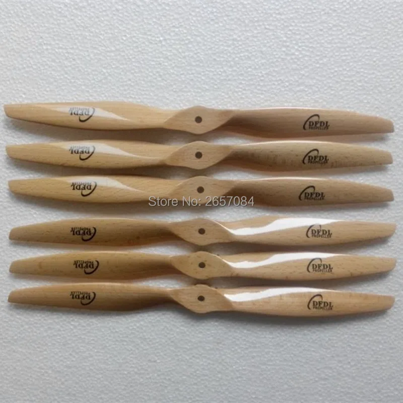 

DFDL CW Wooden /beech 1050/1060/1070/1080 Propeller High Efficiency For Airplane Electric wood propellers