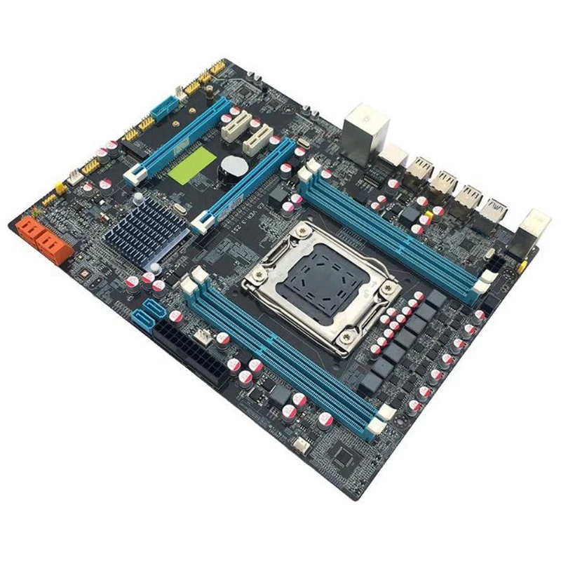 X79 Комплектация Deluxe материнская плата Lga2011 4 канала Ddr3 памяти M.2 Usb3.0 Sata3 Pci E Pc