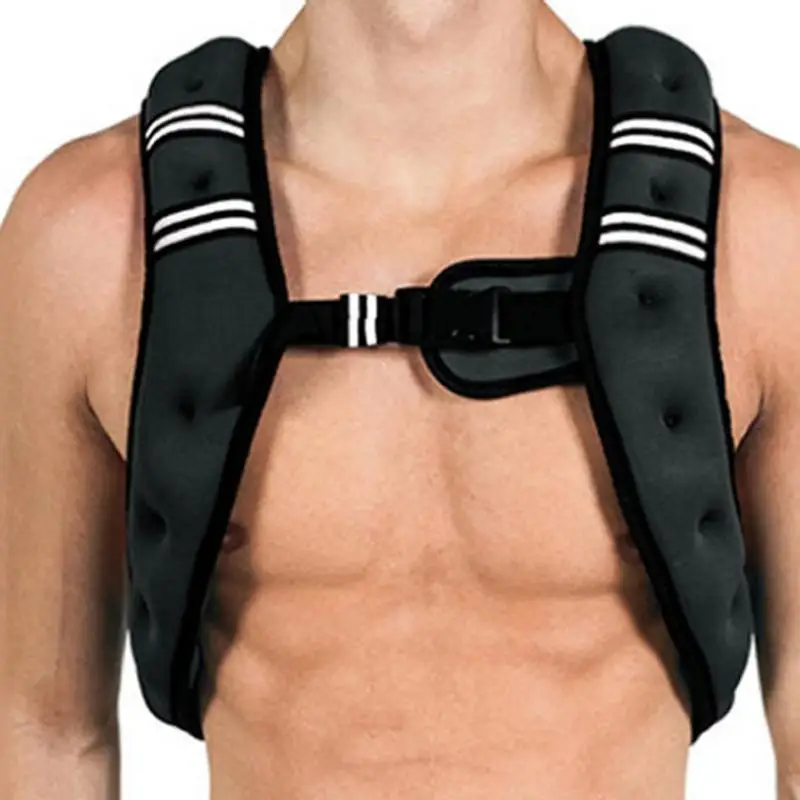 

Ultra-thin Invisible Weighted Vest Sandbag Empty Leather Adjustable Running Sports Vest Workout Equipment