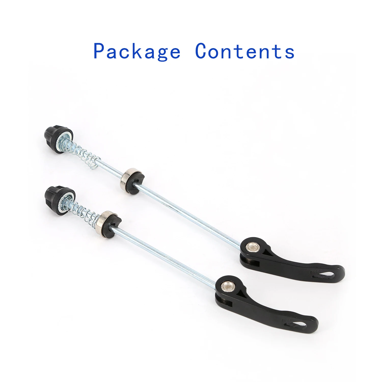 

2Pcs Bike Bicycle Wheel Hub Skewers Quick Release Bolt Lever Axle Kit ~Durable