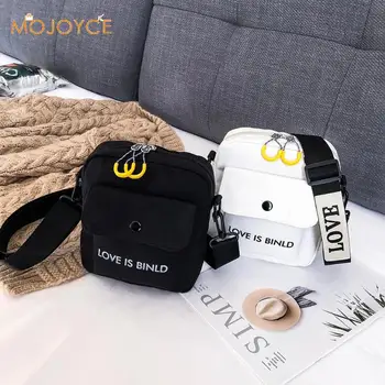 

Unisex Messenger Bags Nylon Mini Casual Crossbody Bag Shoulder Fashion Street Printing Handbags modis purse ladies Handbag 2019