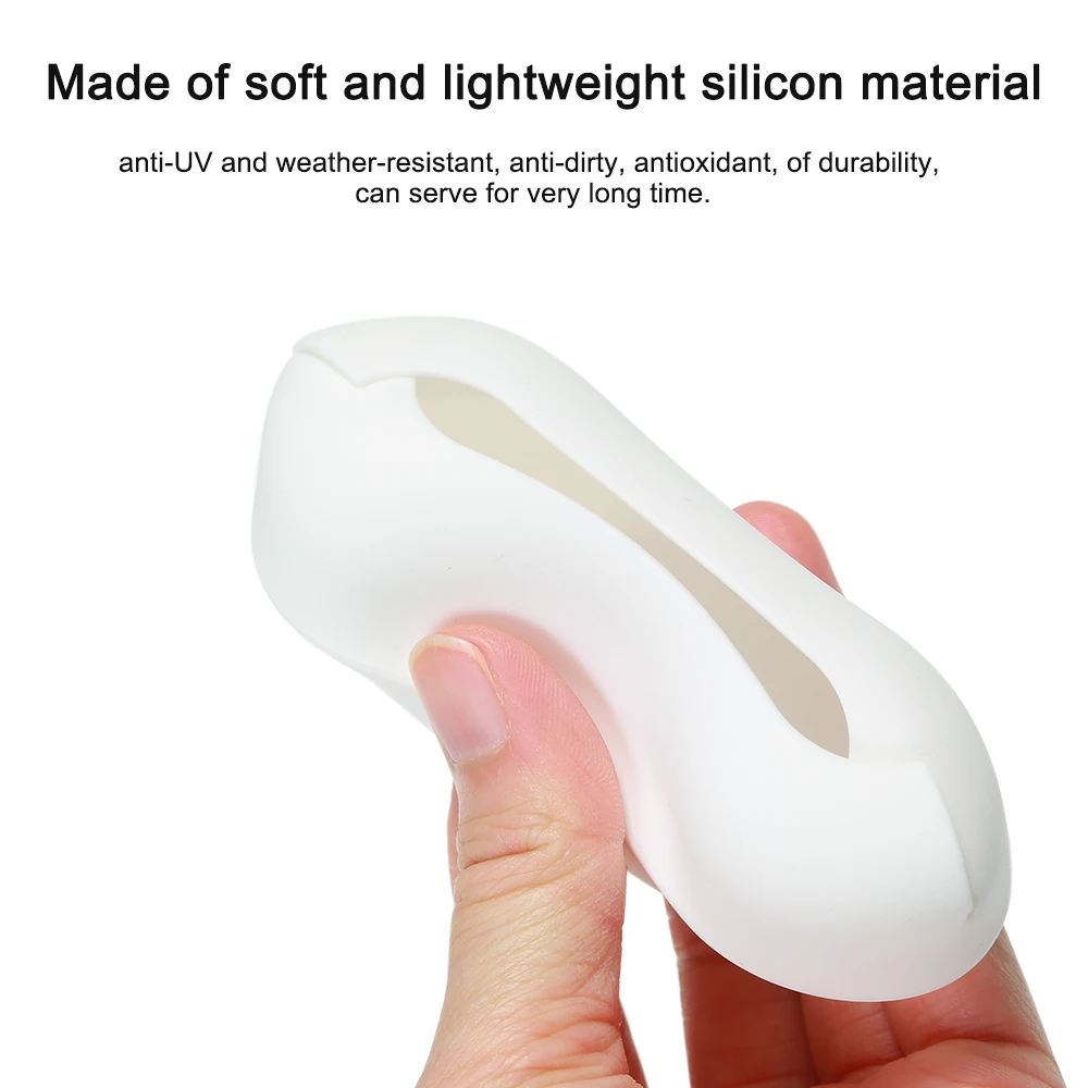 

1 Pack Silicone Cover Protective Skin for Arlo Audio Doorbell Weatherproof UV-resistant Perfect Compact Case