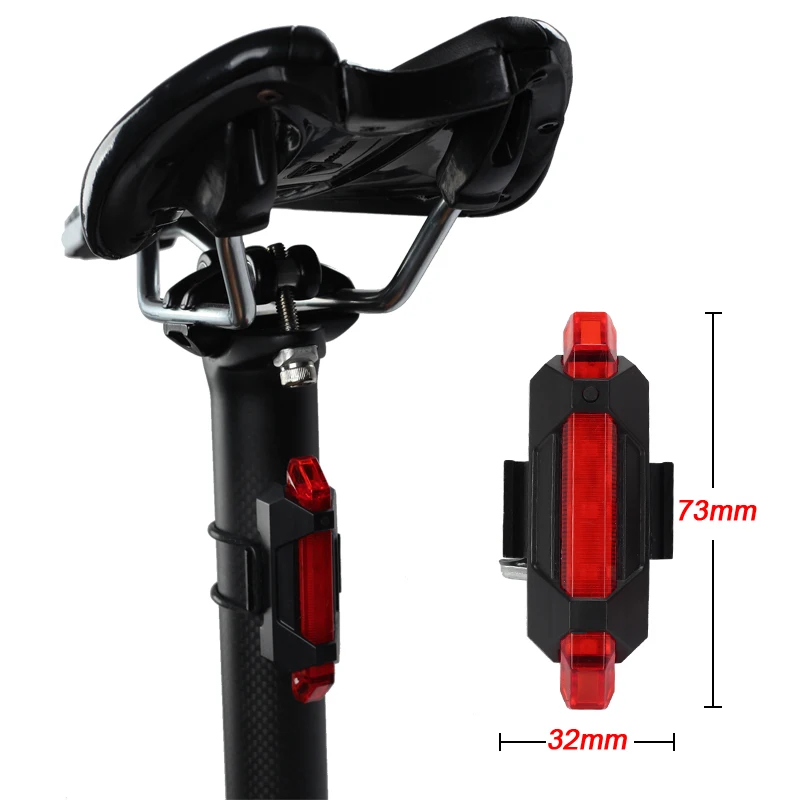 SOPEDAR MTB Bike Led Front Light USB Charge Rear Taillight Lamp Lantern For Bicycle Cycling Mountain Bike Flashlight Accessories