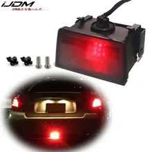IJDM – lentille fumée F1 Style 12V LED rouge, feu de stop arrière pour Subaru WRX/STi Impreza XV Crosstrek