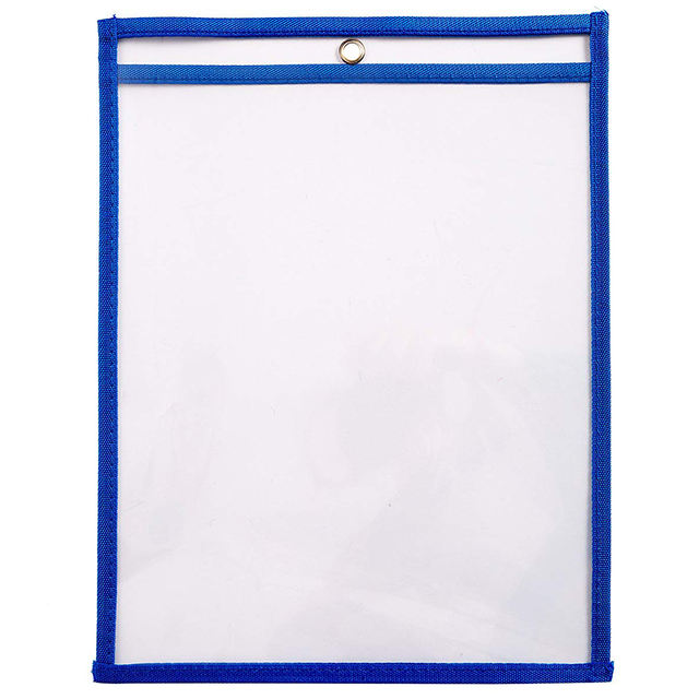 10Pcs Reusable Dry Erase Pockets