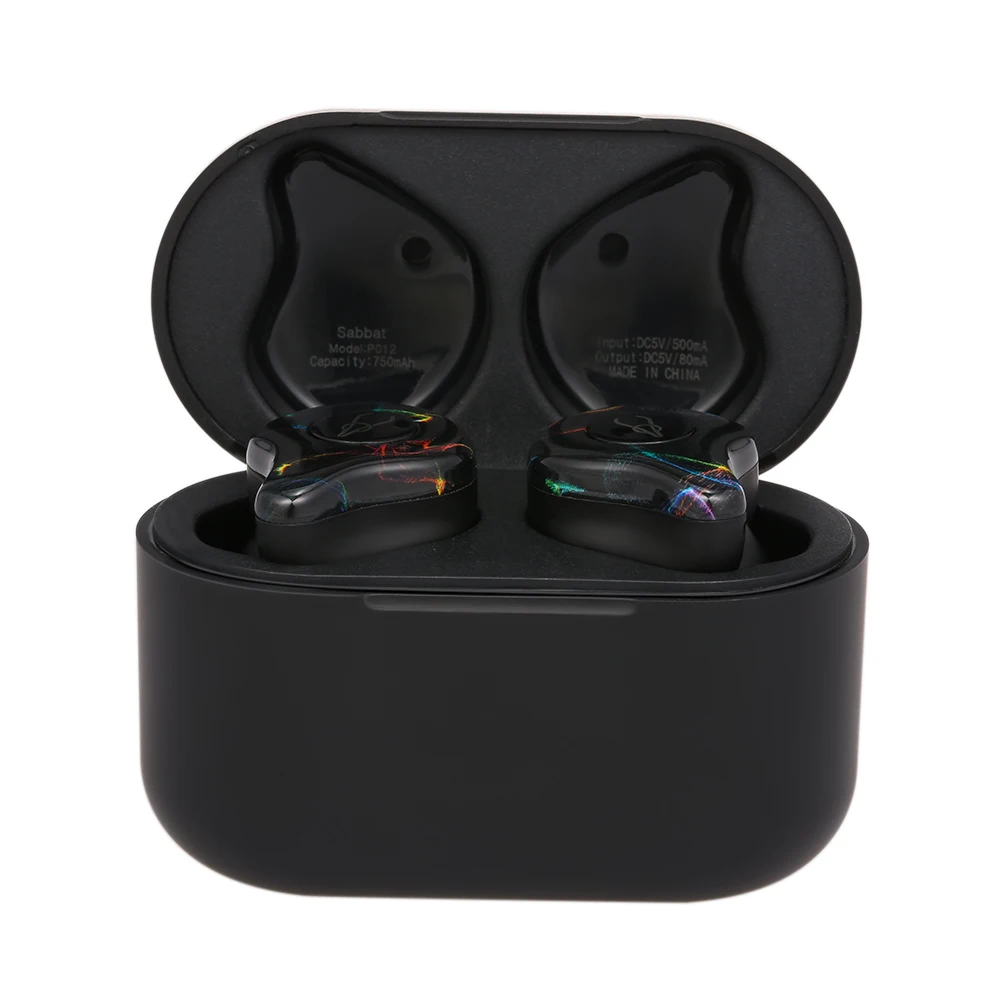 

Sabbat X12pro Wireless Bluetooth Earbuds Bluetooth5.0 TWS Headphones with Mic w/ On-the-go Charging Case Sport Headset Earphones
