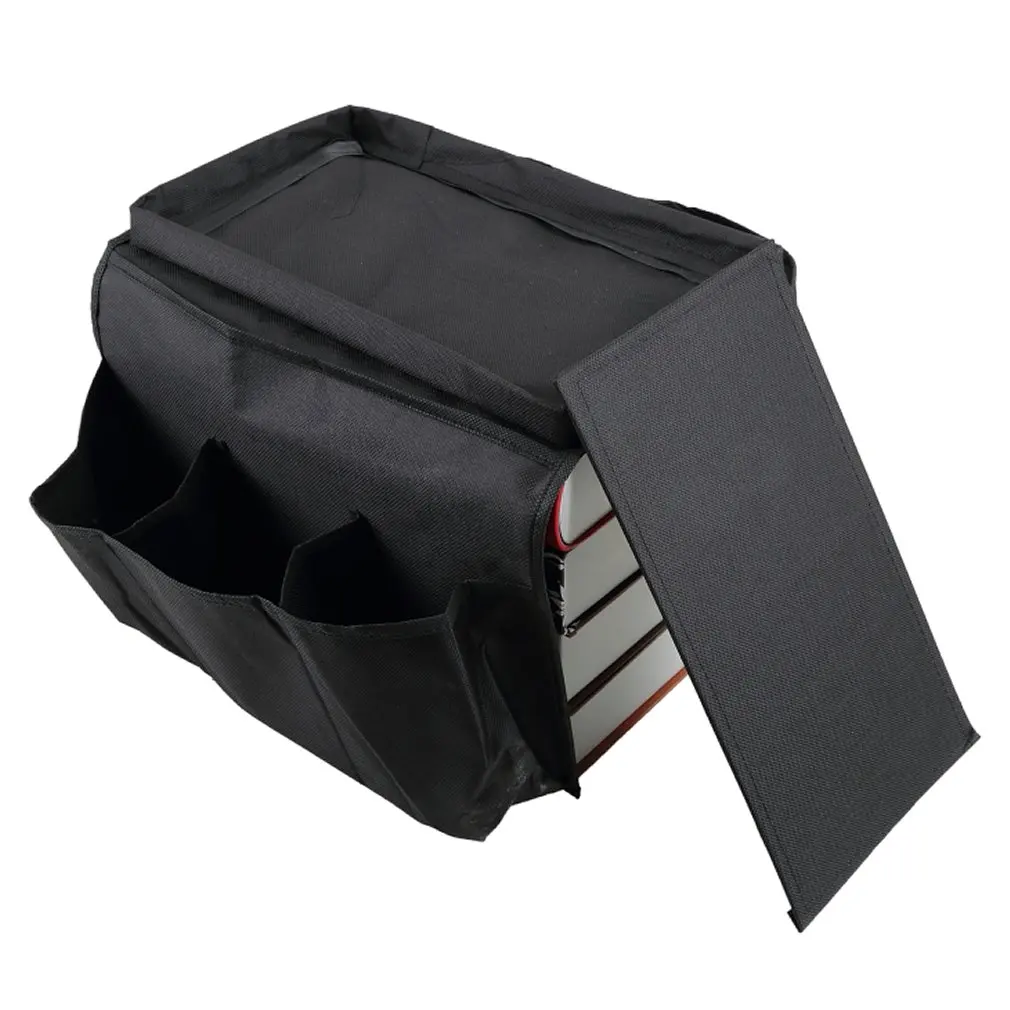 

6 Pockets Sofa Couch Armrest Hanging Storage Organizer TV Remote Control Holder Practical Book Magazine Storage