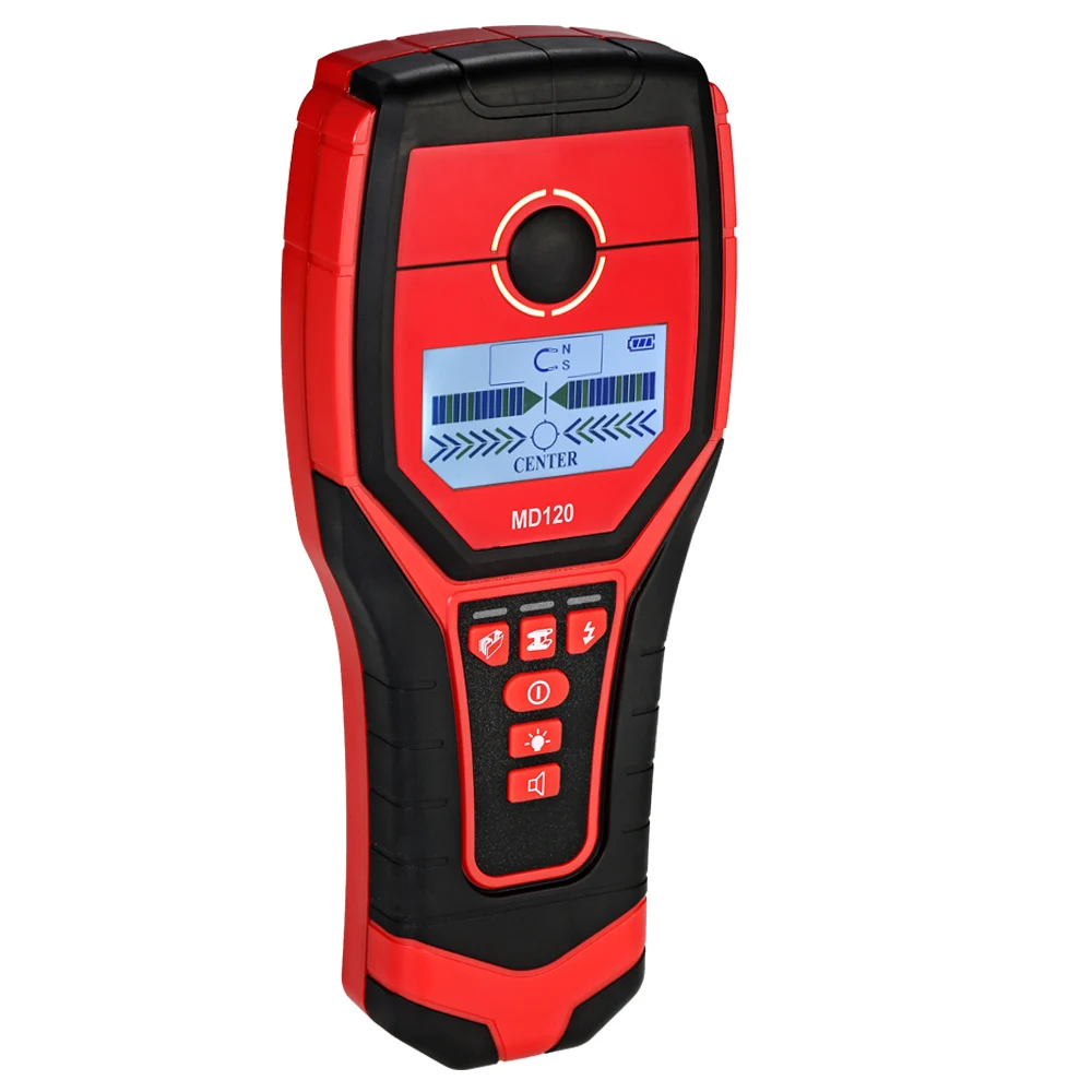 

KKMOON LCD Digital Wall Detector Metal Wood Studs Finder Multi-functional AC Cable Live Wire Scanner