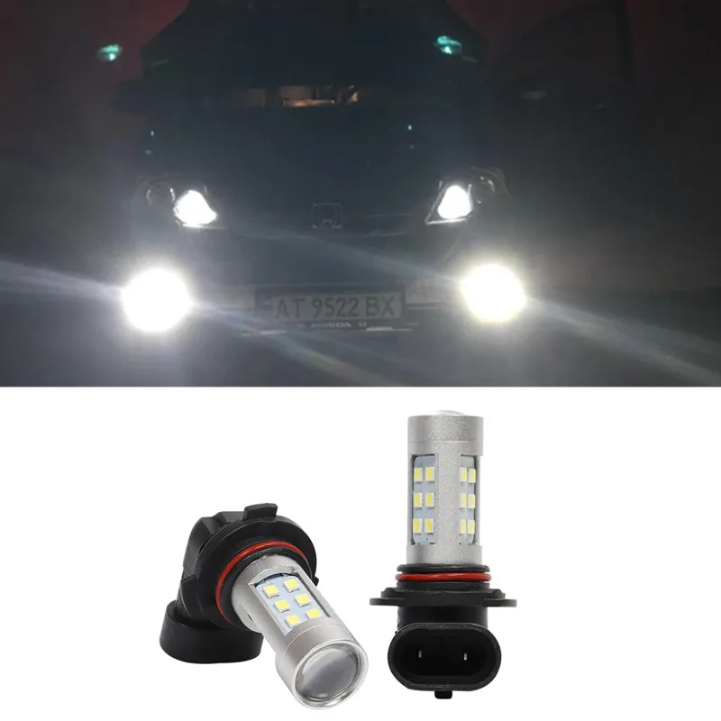 2x9006 HB4 светодиодный чип автомобильные DRL Противотуманные фары дальнего света
