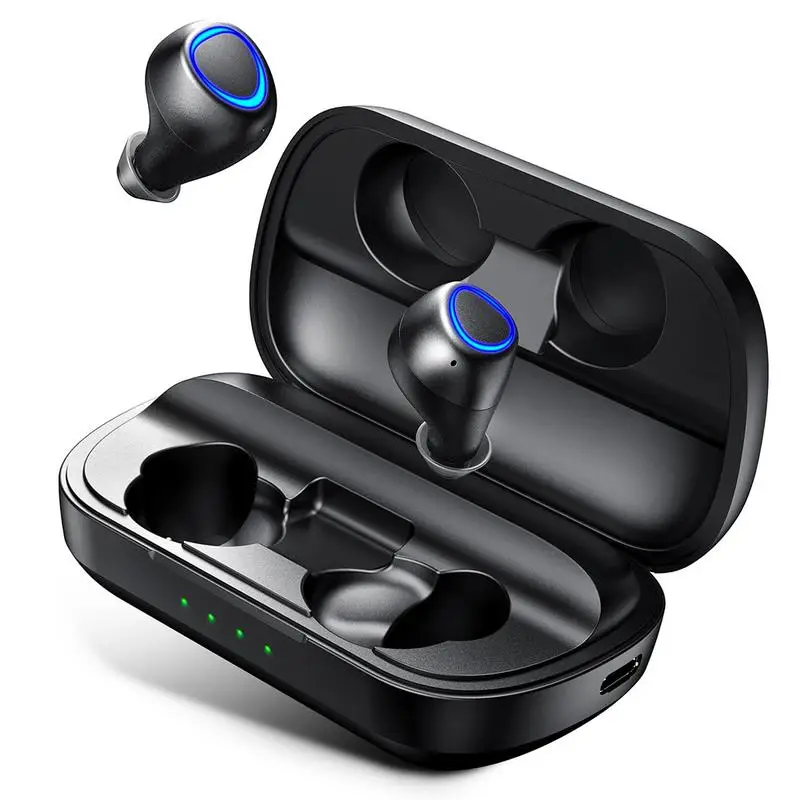 

New Bluetooth Earbuds Wireless With Charging Mobile Power Bluetooth 5.0 Sports Wireless Binaural Mini Earphone For smart Phone