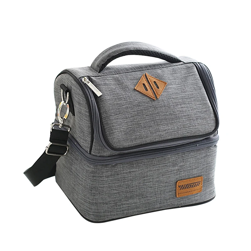 

Portable Fresh Insulation Cold Thermal Oxford Lunch Bag Waterproof Thermo Picnic Tote Convenient Leisure Pouch Accessories Stuff