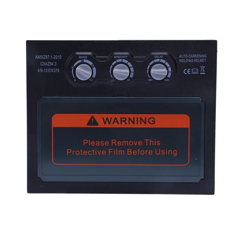 

Black Li Battery Solar Auto Darkening/Shading Welding Filter Lens For The Welding Mask And Welding Helmet