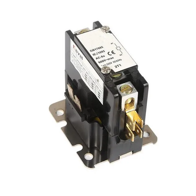 

Definite Purpose Air Conditioner Contactor 1P 30A 2 Poles 40A with 24 VAC Coil