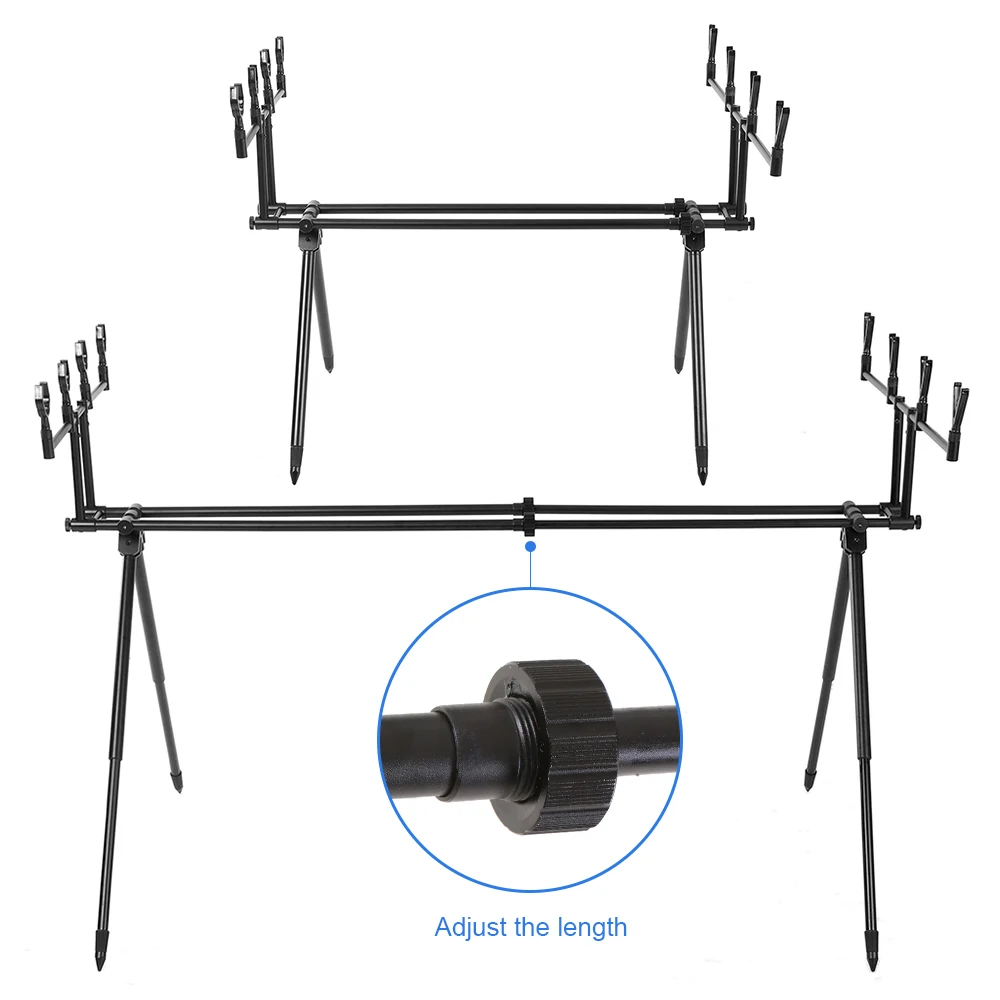 Съемный держатель для удочки, подставка для удочки, Buzz Bar, подставка для удочки, складной выдвижной держатель для удочки с сумкой для переноски