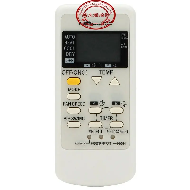

CN-KESI NEW General A75C3078 FIT For Panasonic Air Conditioner A75C2954 A75C3205 A75C3079 A75C3267 remote control 1PCS