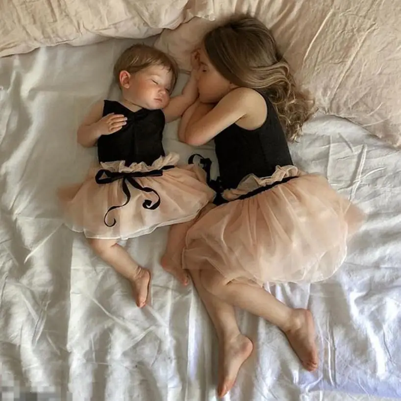 

2019 New Toddler Kid Baby Girls Dress Princess Tutu Tulle Party Wedding Birthday Dresses For Girls Summer Girls Clothing