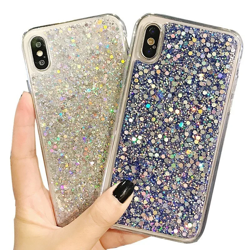 2019 блестящий чехол для Iphone 7 XS Max XR 6S 8 6 Plus роскошная брендовая задняя крышка с