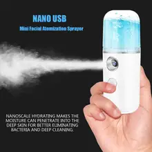 30 мл USB Handy Nano туман спрей распыления мистер уход за кожей лица распылитель холодной воды увлажняющий Распылитель для лица пароочиститель массаж Релакс