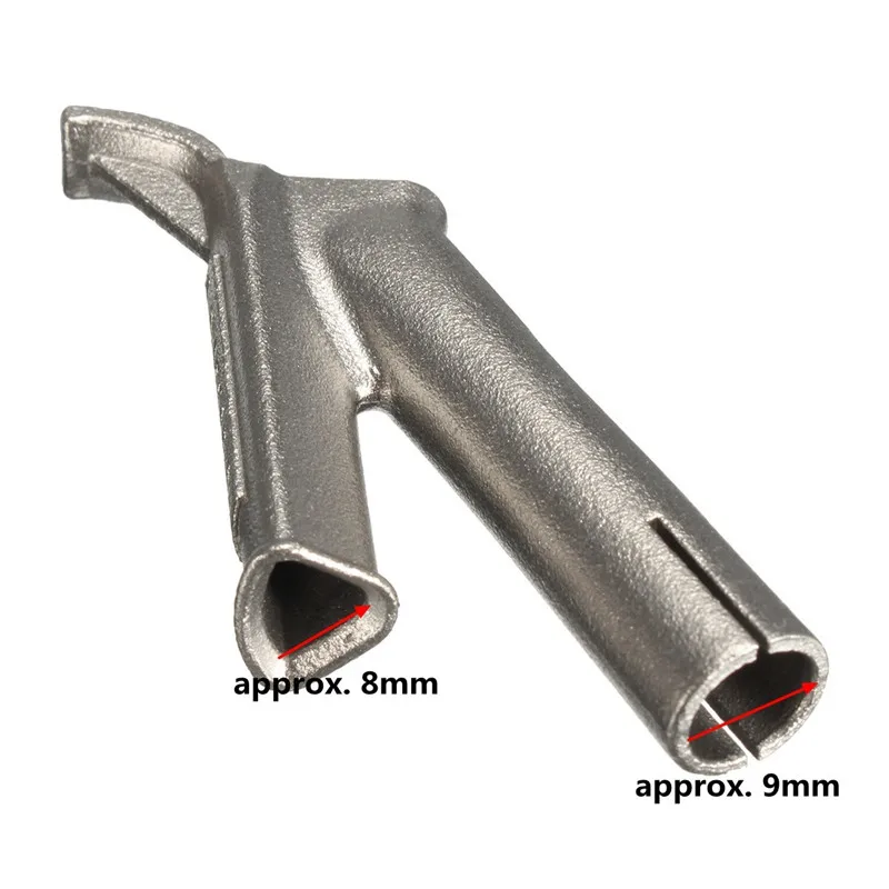 

8mm Speed Welding Nozzle Triangular Welding Tip For Plastic Leister Vinyl Welder Tools