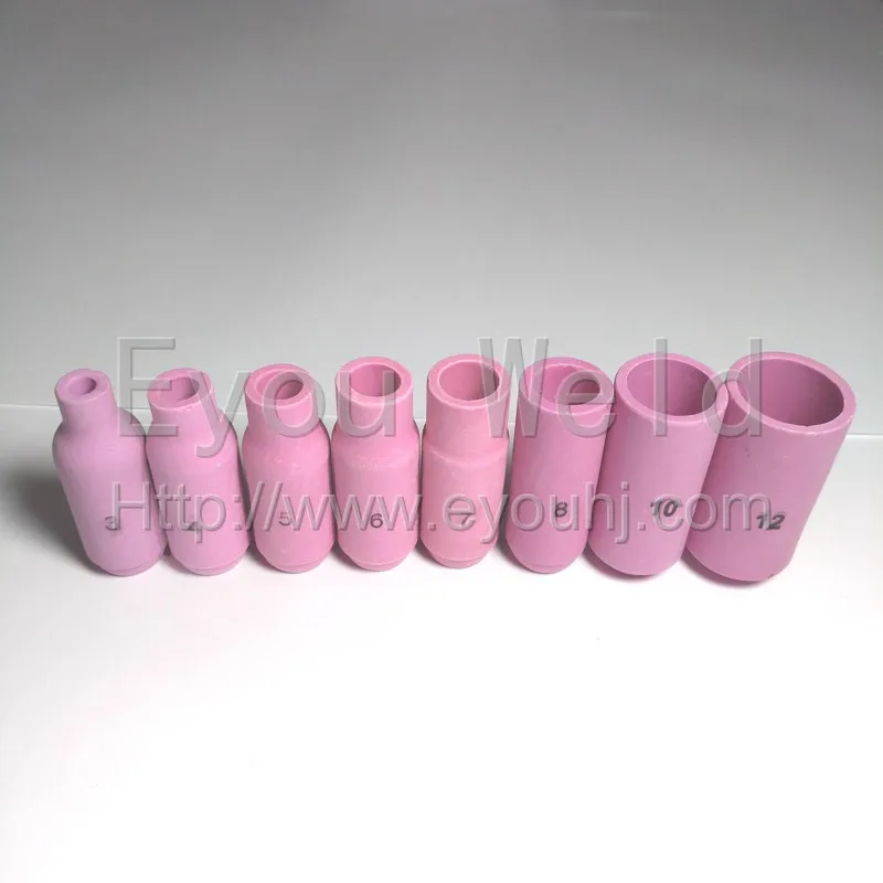 

10pcs 10N Serial Nozzle (47mm) For Welding Torch WP17 WP18 WP26 - Ceramic Parts [10N51 10N50 10N49 10N48]