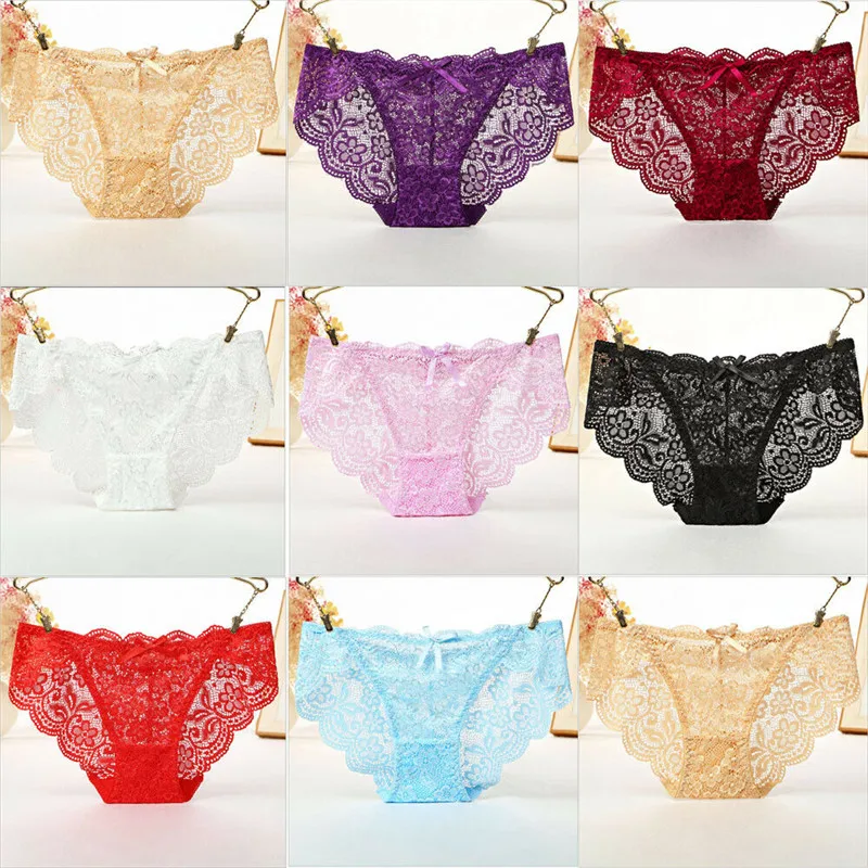

2019 Summer New Women's Soft Lace Underpants Underwear Knickers Panties Briefs Lingerie