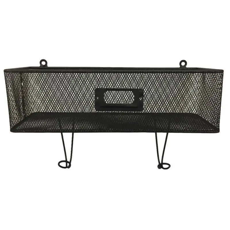 

Simple Mail Key Holder Metal Wall Hanging Storage Basket Hook With Label Clip Original Style Office Home Accessories