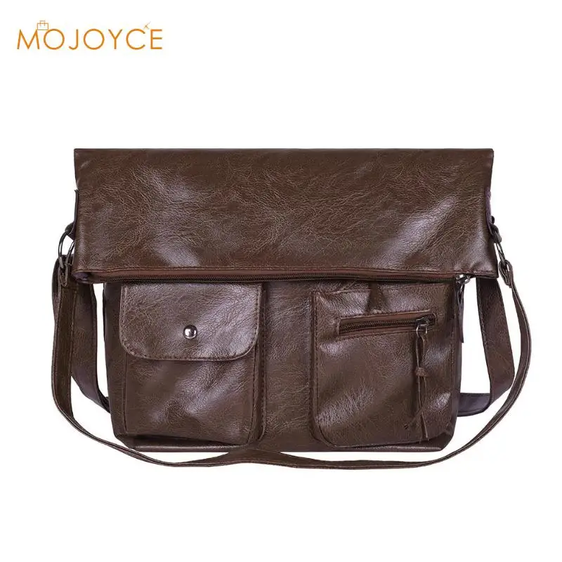

New Korean Version The Small Square Women Bag Fashion Handbags Retro Shoulder Bag Multi Pocket PU Leather Handbag Dropshipping