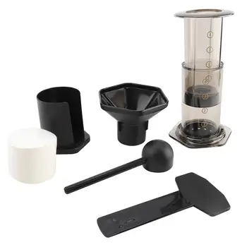 

Espresso Coffee Pot Maker Kit Mini Grinder with Filter Papers