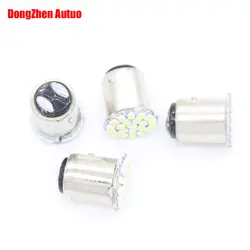 Dongzhen 100X1157 22 3020 SMD 1206 Автомобилей светодио дный тормозной Включите свет Автомобильные Клин лампы P21/4 W P21/5 W 7528 BAY15D авто