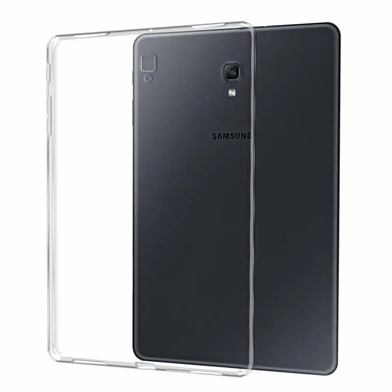 Чехол для samsung Galaxy Tab A 10,5 "SM-T590 2018 T595 T597 крышка 360 Полный Защитный Мягкий ТПУ Прозрачная задняя тонкий чехол T590