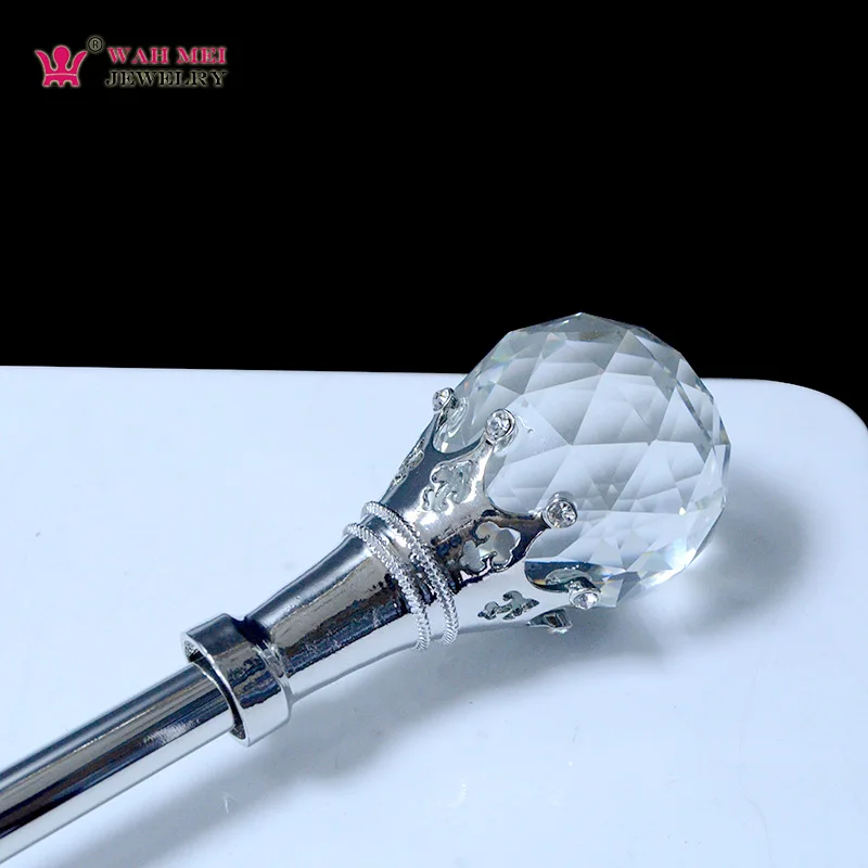 Scepter Crystal Ball Metal Fashion Jewelry Play Accessories Character