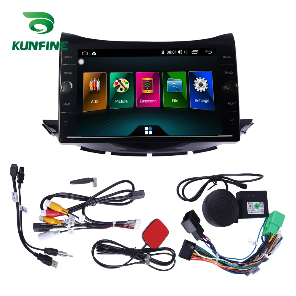 Clearance Octa Core RAM 4GB Android 8.1 Car DVD GPS Navigation Player Deckless Car Stereo For Chevrolet TRAX 2017 Radio Headunit Device 5