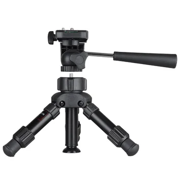 

Bexin Ms02 Portable Folding Ultra Aluminum Plastic Lightweight Compact Desktop Macro Mini Tripod With Tilt Pan Head For Phone