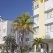 Art Deco Hotels Ocean Drive Florida USA Poster Print (36 x 12) | Дом и сад