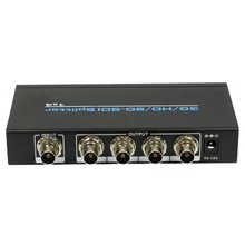 SDI um-quatro. Um-e em quatro-out divisor SD/HD/1×4 3G SDI SPLITTER UE plugue