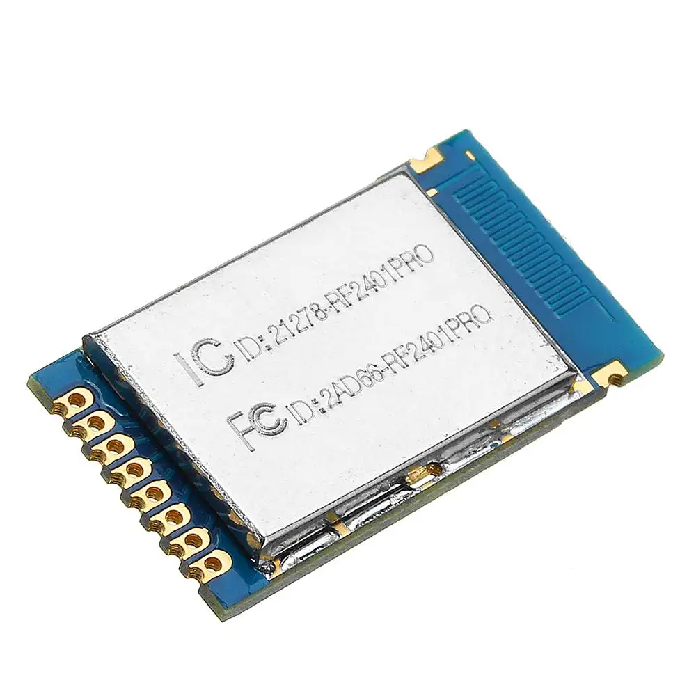 

1.9-3.6 V 2400-2480MHZ RF2401PRO FCC 2.4G Wireless Transceiver Module For Wireless Remote Control Smart Home