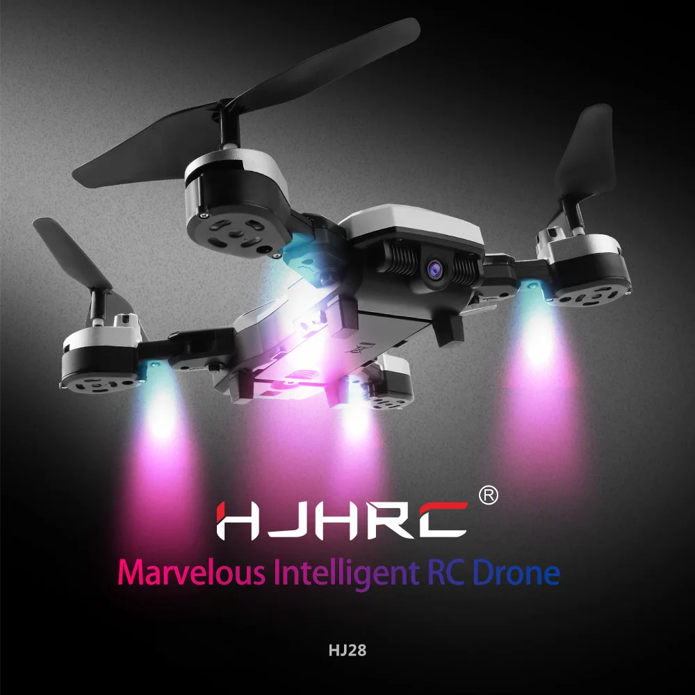 Квадрокоптер HJHRC HJ28 Радиоуправляемый с камерой 720P Wi Fi FPV для рождественского