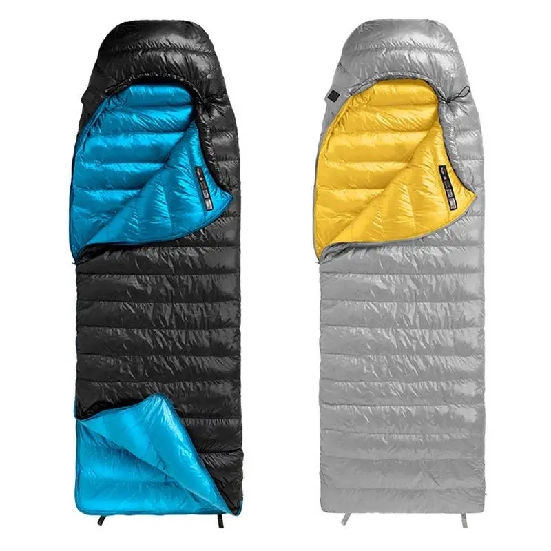 

High Quality Sleeping Bag Adult Outdoor Activities Winter Thickened Camping Single Portable Warm Down Sleeping Bag
