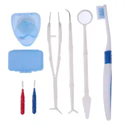 Professional Ортодонтическая зубная щетка зубная нить Brace Protect Wax зубная нить