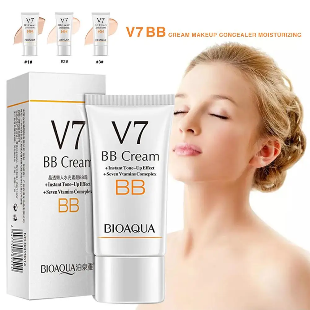 

V7 BB Cream Makeup Concealer Long Lasting Moisturizing Complexion Fine And Smooth Texture Easy Makeup Beauty Products Tools