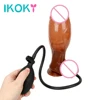 Inflatable Big Dildos Anal Plug Sex Toys For Women Men Couple Tools Suction Cup Real Penis Cock Butt Dilator Products Adult Shop 1