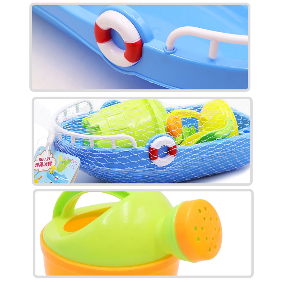 Greatest  9Pcs Plastic Soft Children Outdoor Beach Sand Toy Boat Play Tool Bath Playset Water Game Sand Playi