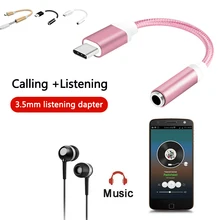 Мини-usb type c до 3,5 мм разъем Женский AUX аудио разъем кабель для huawei xiaomi usb type-c для аудио 3,5 мм разъем для наушников адаптер