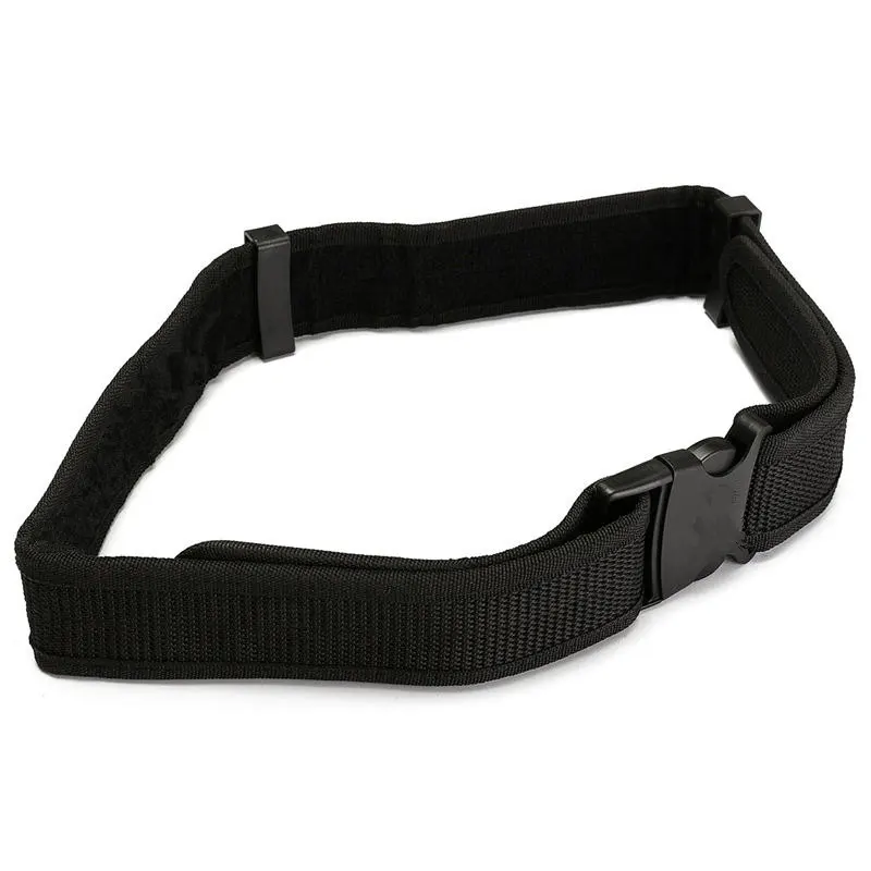 

Durable Black Canvas And Nylon Canvas Adjustable For Police Utility Security Belt With Quick Release Buckle Free Shipping