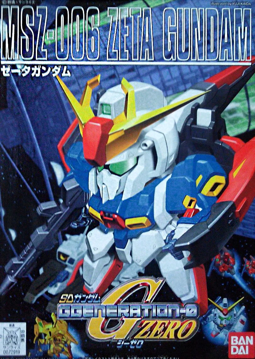 Bandai Gundam SD BB MSZ-006 Zeta Z мобильный костюм сборные модели комплекты фигурки Детские