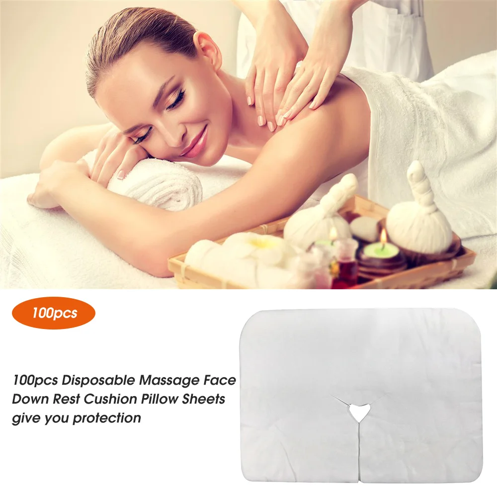Buy 100Pcs/Pack Disposable Face Sheet Cover For