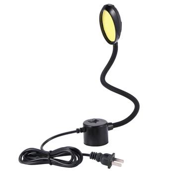 

3W 6W 8W Gooseneck Work Light COB Daylight Machine Light With Magnetic Mounting Base White Soft Light EU US plug