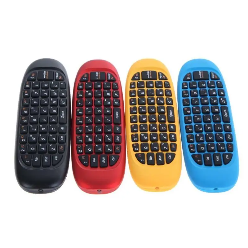 

Rechargeable Mini 2.4Ghz Wireless Fly Mouse Remote Controller Keyboard with Charging Data Cable For TV Box Media Player Gamer