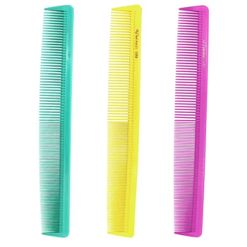 

Antistatic 689 Barber Cutting Comb 3 Colors Salon Hairdressing Cut Comb Hair Professional 1 Pcs Unbreakable Haircut Styling Comb