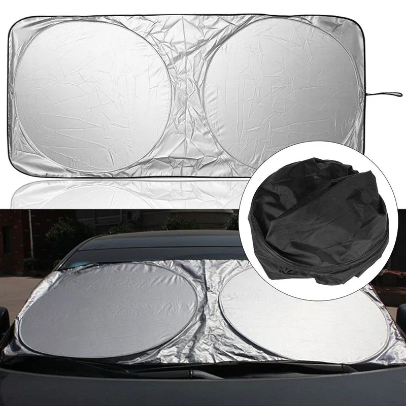 

150x70cm Car Accessories Sunshades sticker For BMW E39 Mercedes Benz W211 Audi A4 VW Passat For Peugeot 407 Mazda 3 Ford focus 2